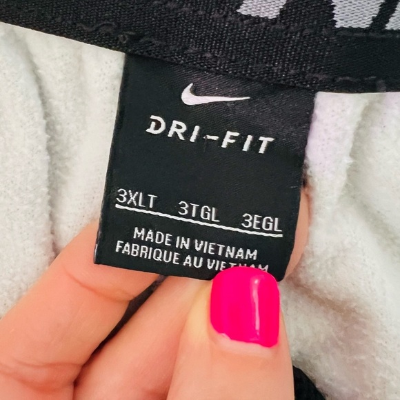 Nike Dri-Fit Men's Gray Athletic Pants Pull On Drawstring Waist Size 3XLT - Picture 10 of 11